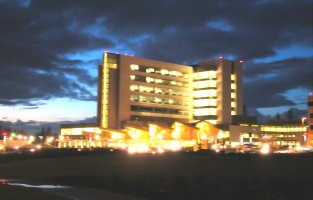 Firstenburg Tower, Southwest Washington Medical Center. Built 2007. Ninth on Columbian's list of the ten architecturally best buildings in Clark County, 2007, and second on the readers' list.